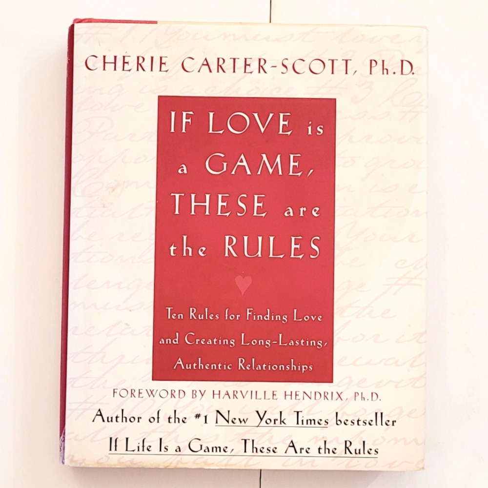 'If love is a game, these are the rules' Book